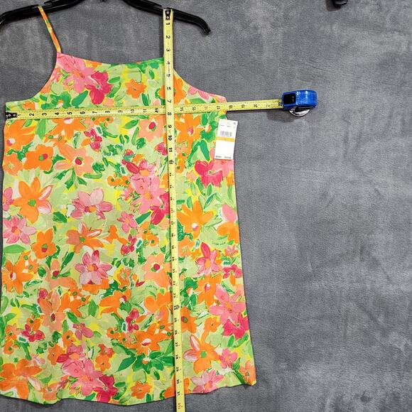 Sanctuary Chemise Floral Satin Tie Back Nightgown Pajamas Small - Picture 11 of 11